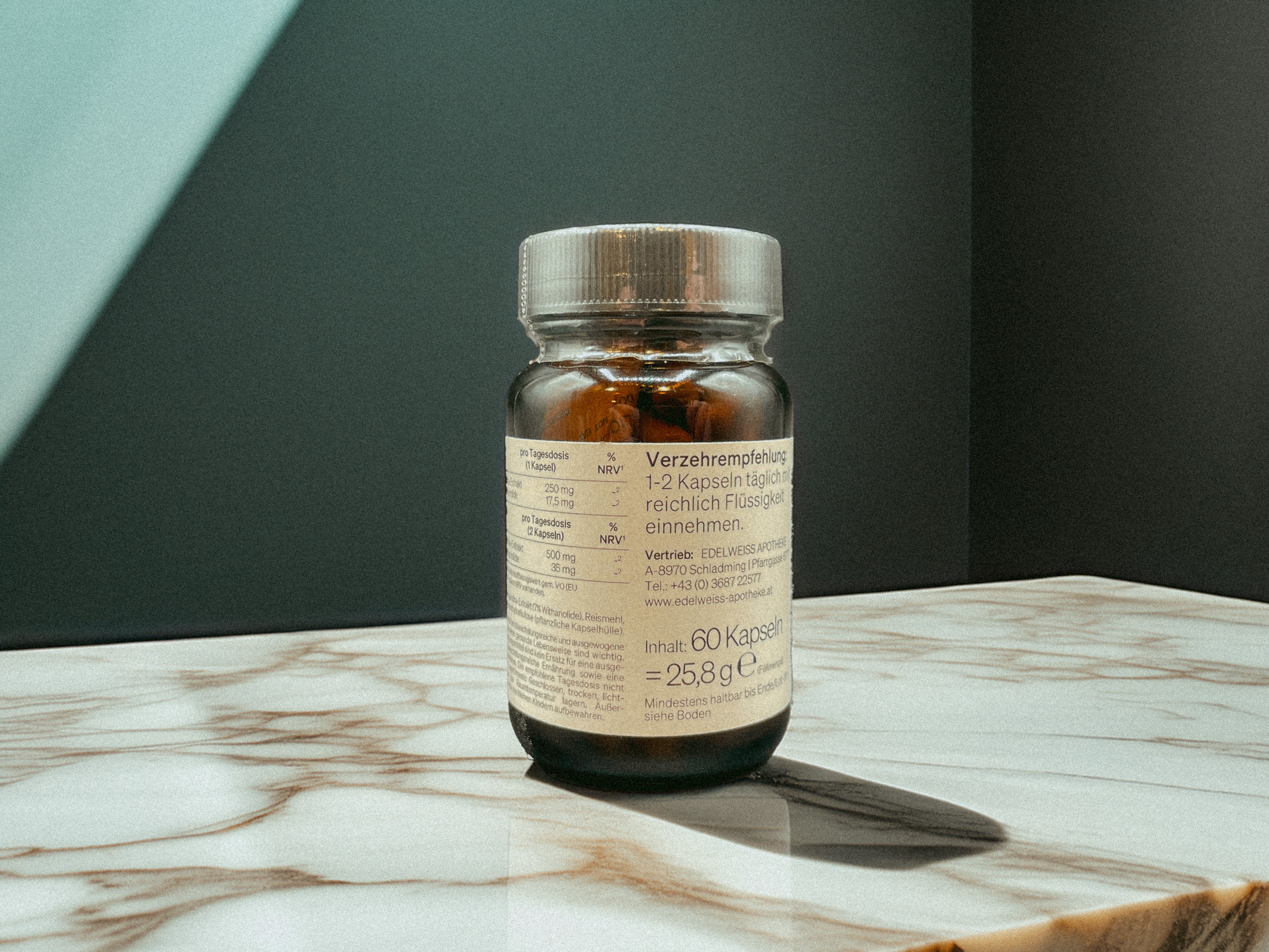BerBerSan® Ashwagandha Kapseln | 30 Tage