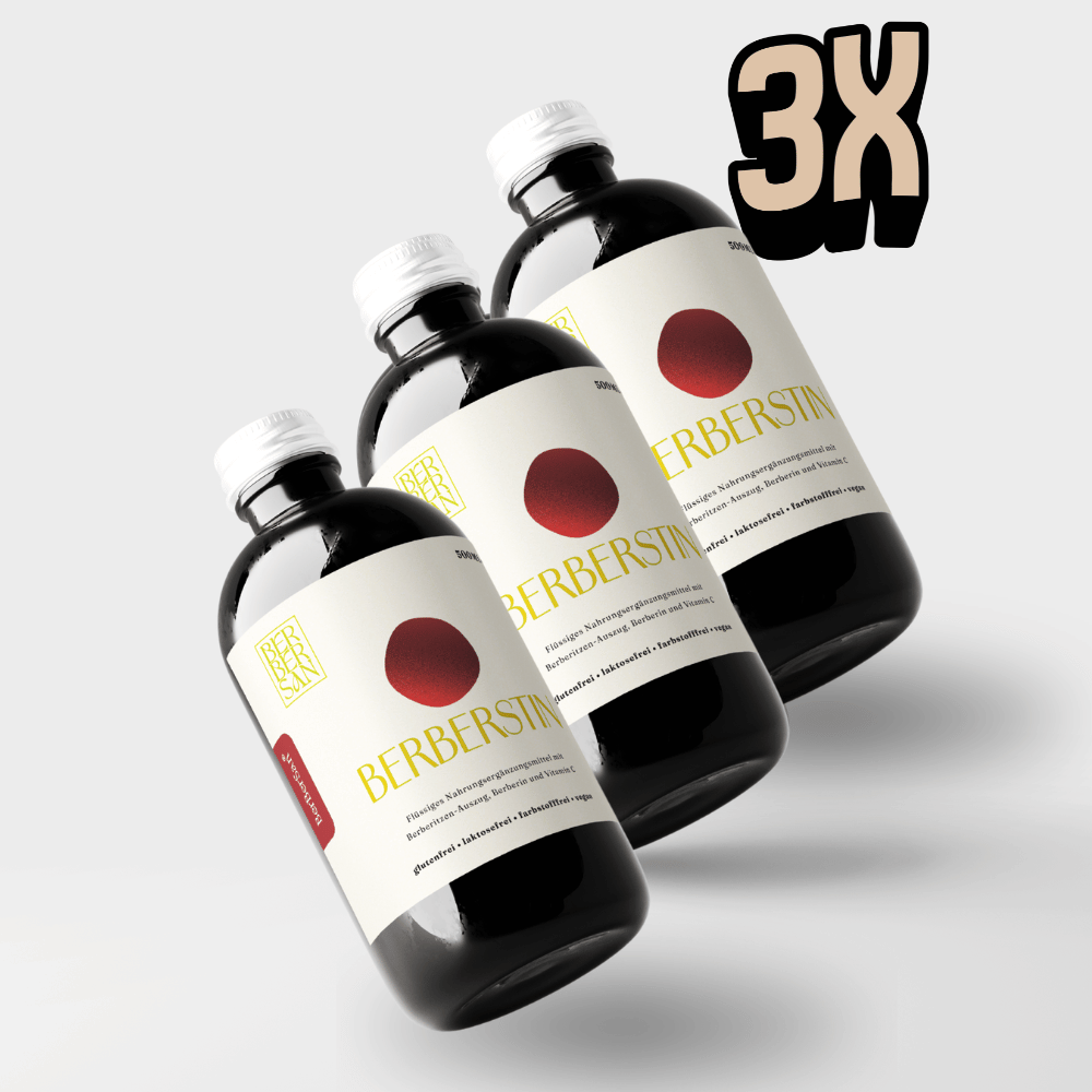 BerBerSan® Berberstin Vorratspaket | 3 Flaschen | 90 Tage